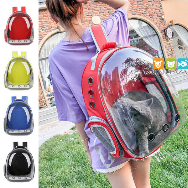 Balo Phi Hành Gia Dành Cho Chó Mèo - Balo Trong Suốt Cho Thú Cưng 7kg (Nhiều màu) -  [Nông Trại Thú Cưng]