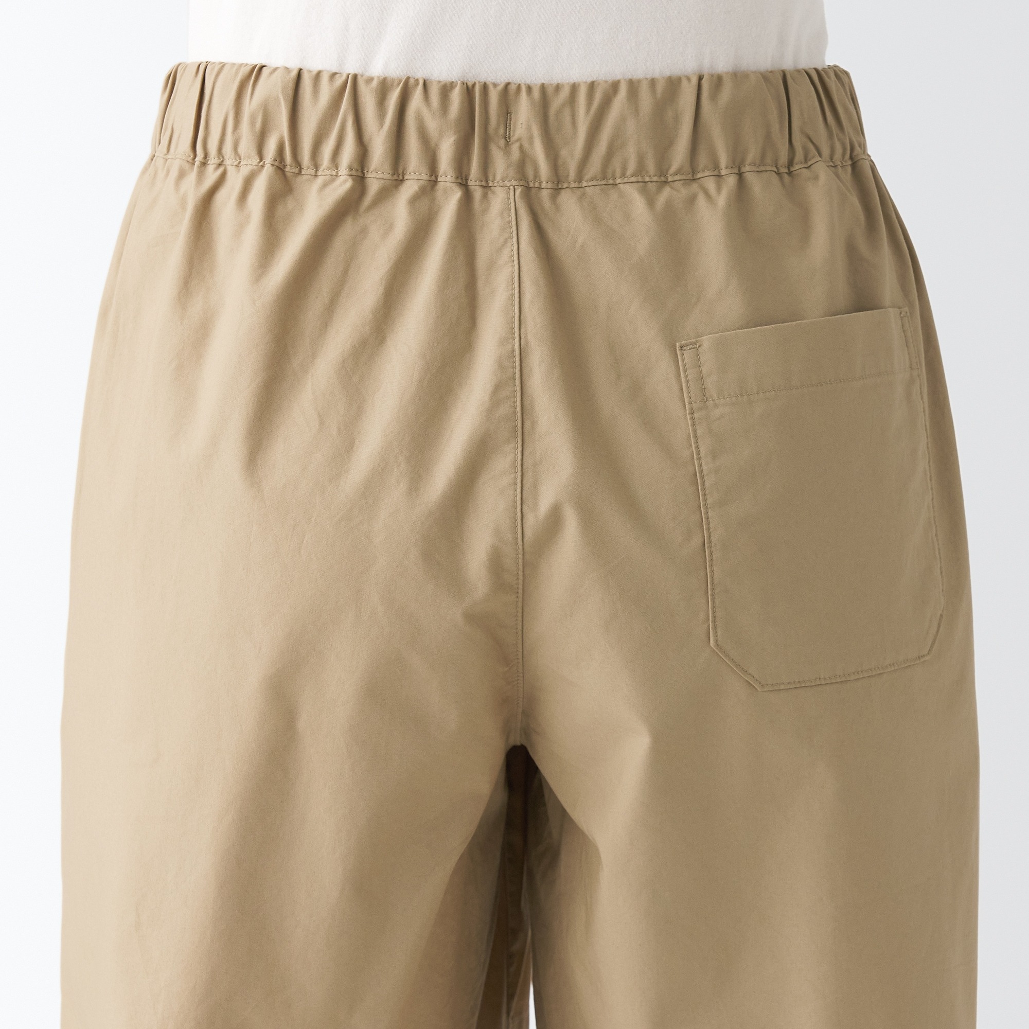 MUJI Quần Short Vải Broadcloth Washed
