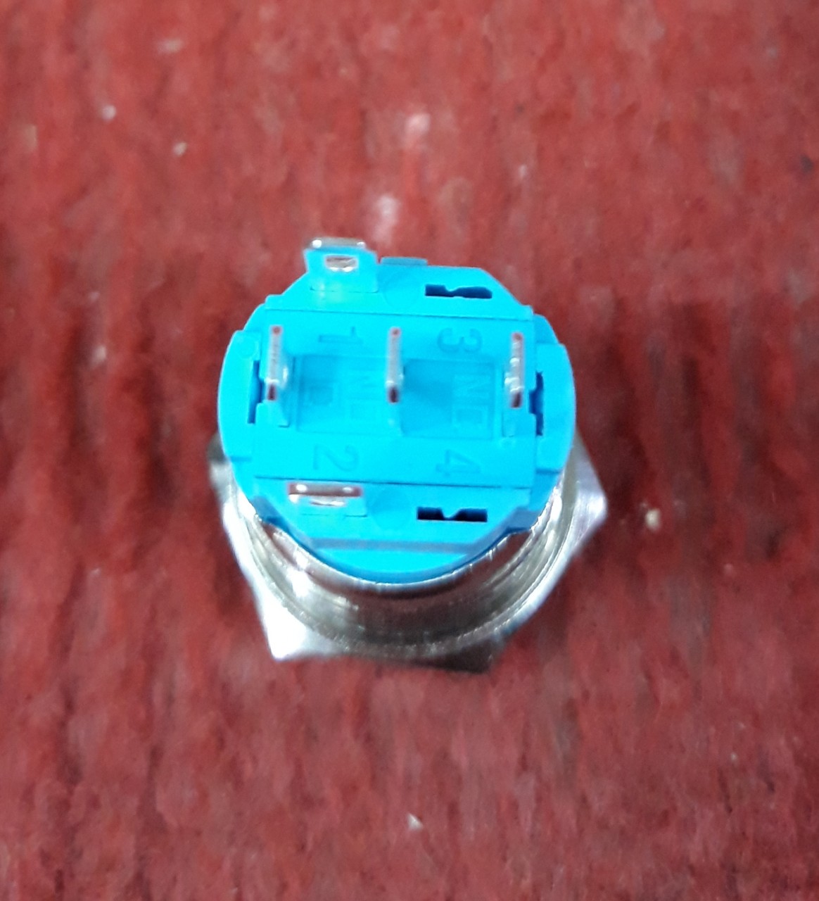 Nút nhấn Inox phi 16 có đèn