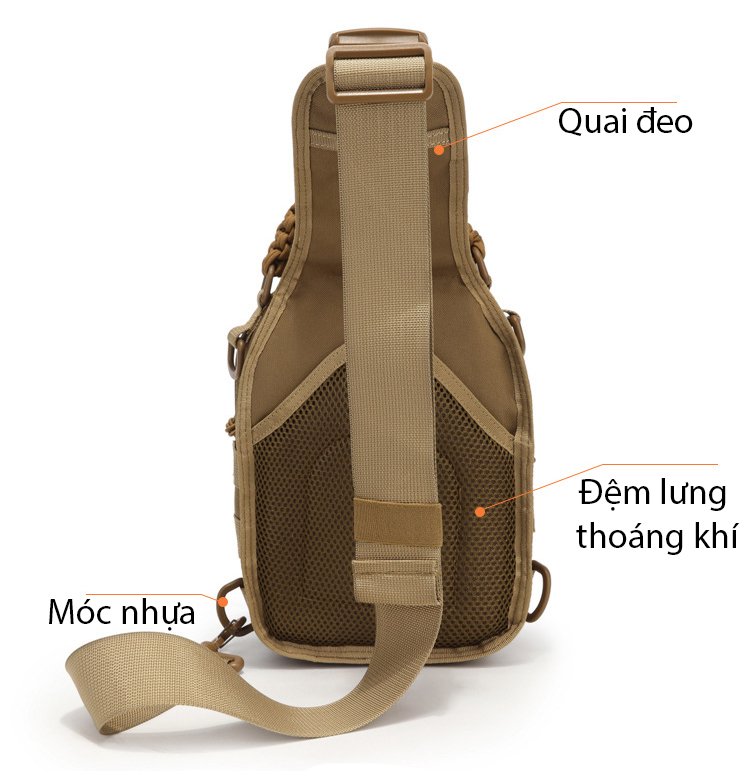 Balo đeo chéo thời chiến thuật X20