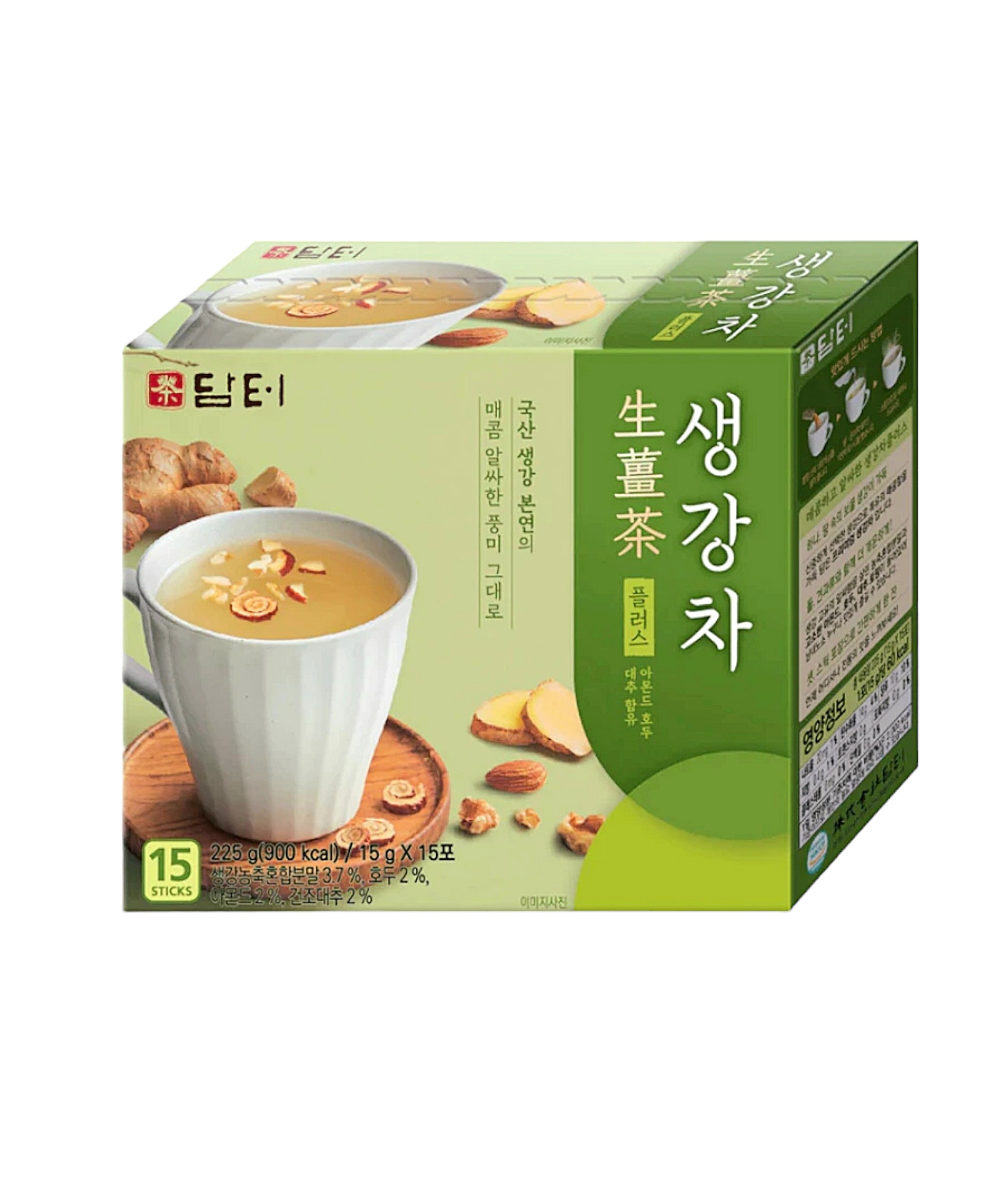 Trà gừng Damtuh Hàn Quốc hộp 15 gói