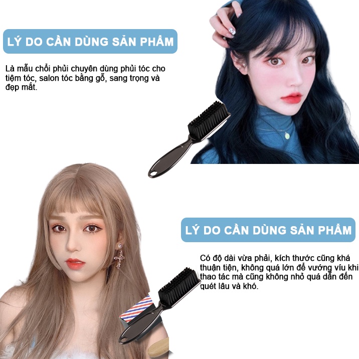 Chổi phủi tóc Barber chuyên dụng cho salon Lamyra