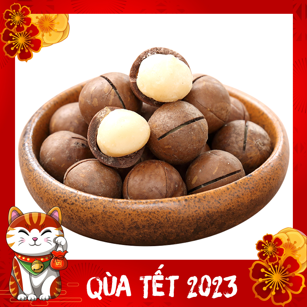 [Mua tiết kiệm] 1KG quả mắc ca sấy khô Việt Nam size trung