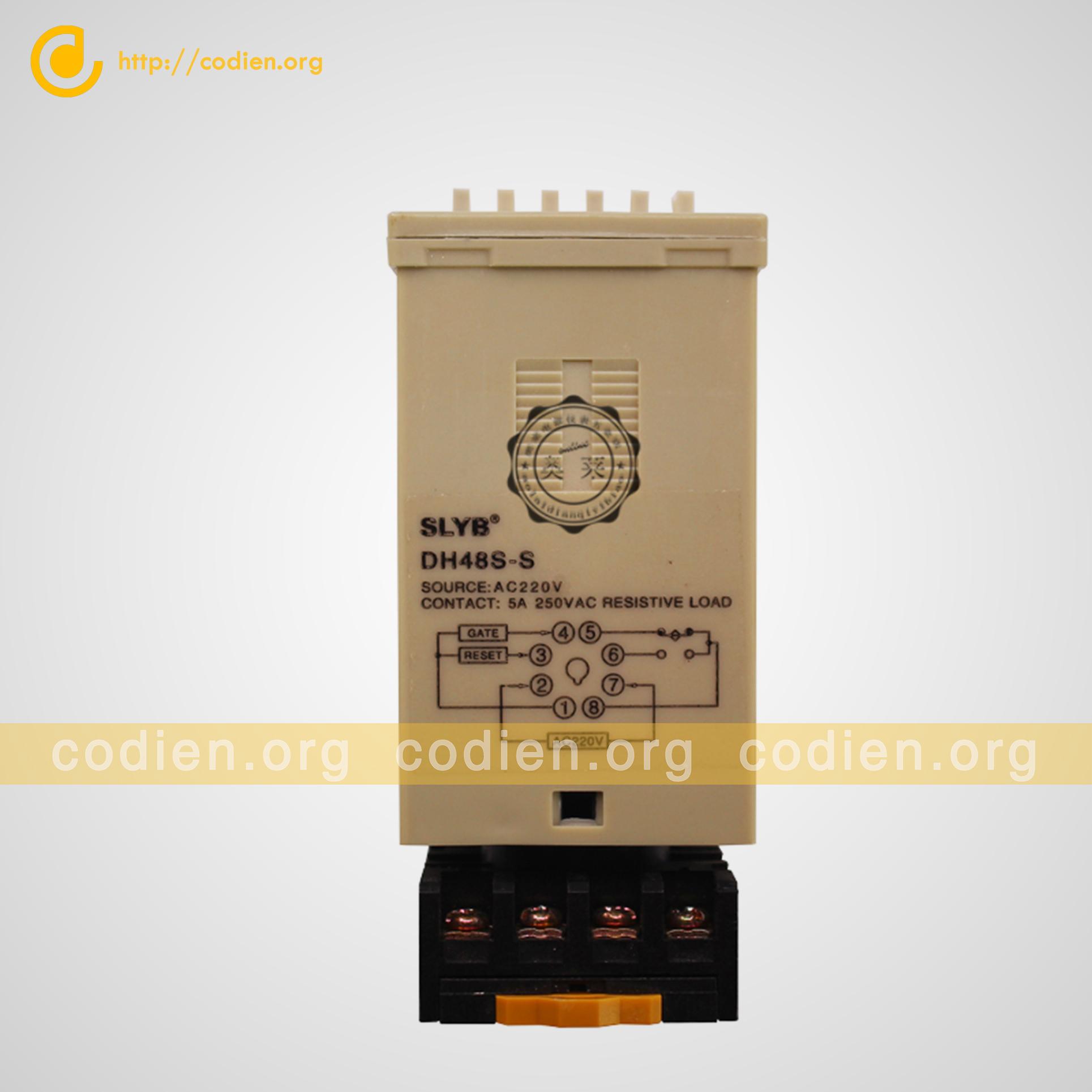 Rơ le thời gian ( Timer )  DH48S-S