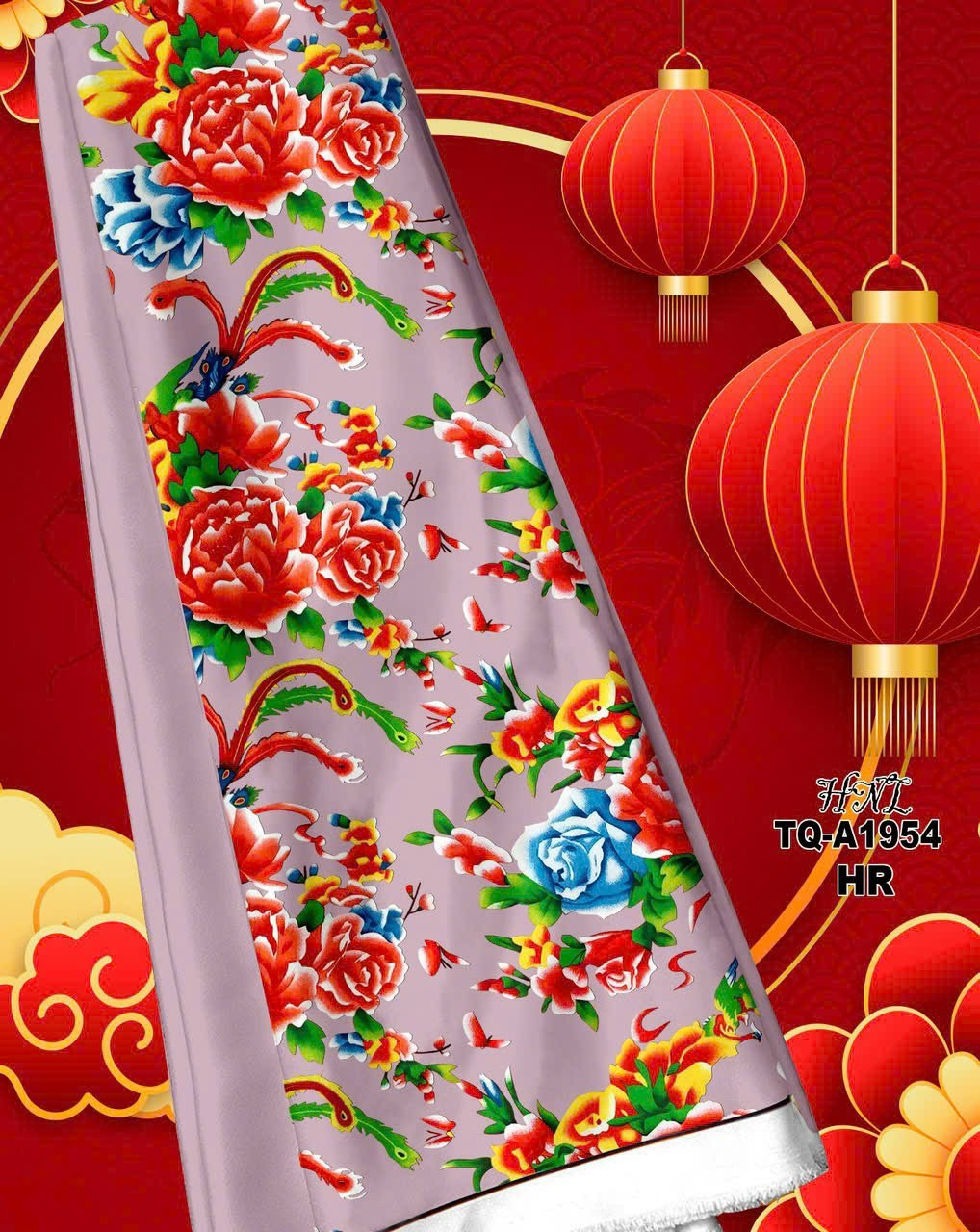 VẢI LỤA LONG PHỤNG 1301241610 ( KHỔ 1M5)