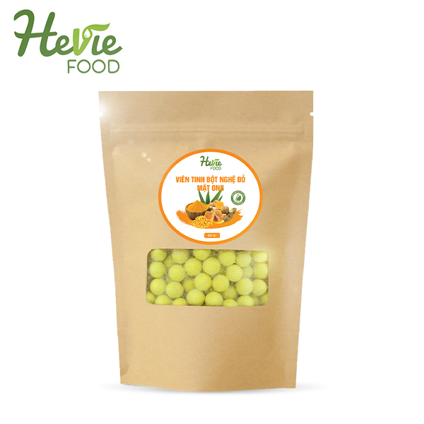 Viên tinh bột Nghệ đỏ mật ong 500g HeVieFood
