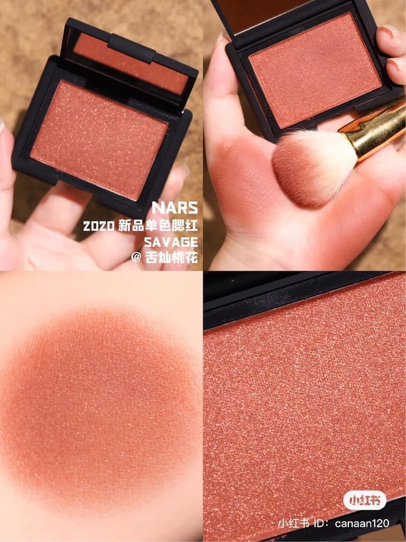 (CÓ VIDEO) Phấn Má Hồng NARS Blush 4,8g (Màu HOT Orgasm / Gina)
