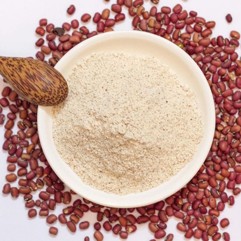 500g Bột đậu đỏ hạt nhỏ nguyên chất 100% (dùng đắp mặt, tắm trắng....)