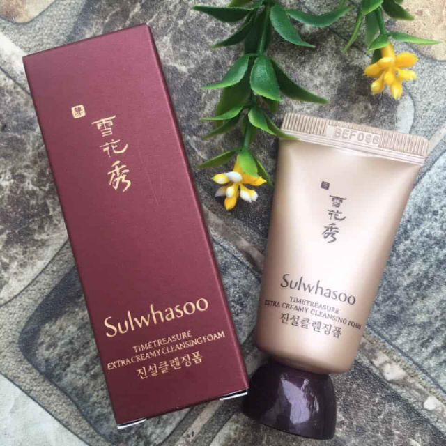 SỮA RỬA MẶT Thông đỏ Sulwhasoo mini 15ml