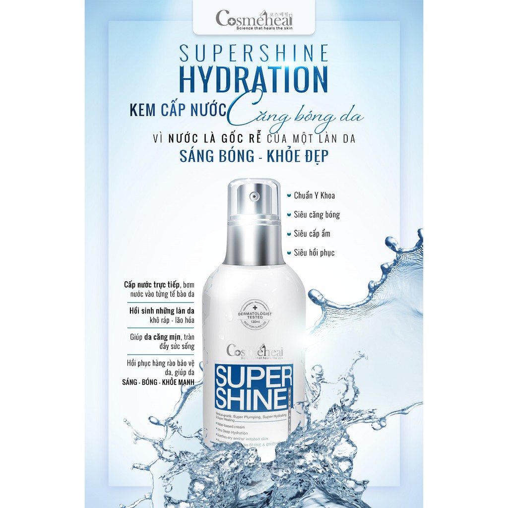 Kem Cấp Nước Cosmeheal Super Shine Hydration (50ml)