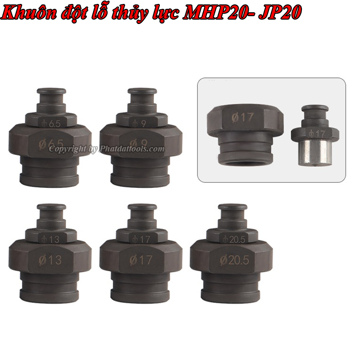 Khuôn đột lỗ thủy lực MHP20