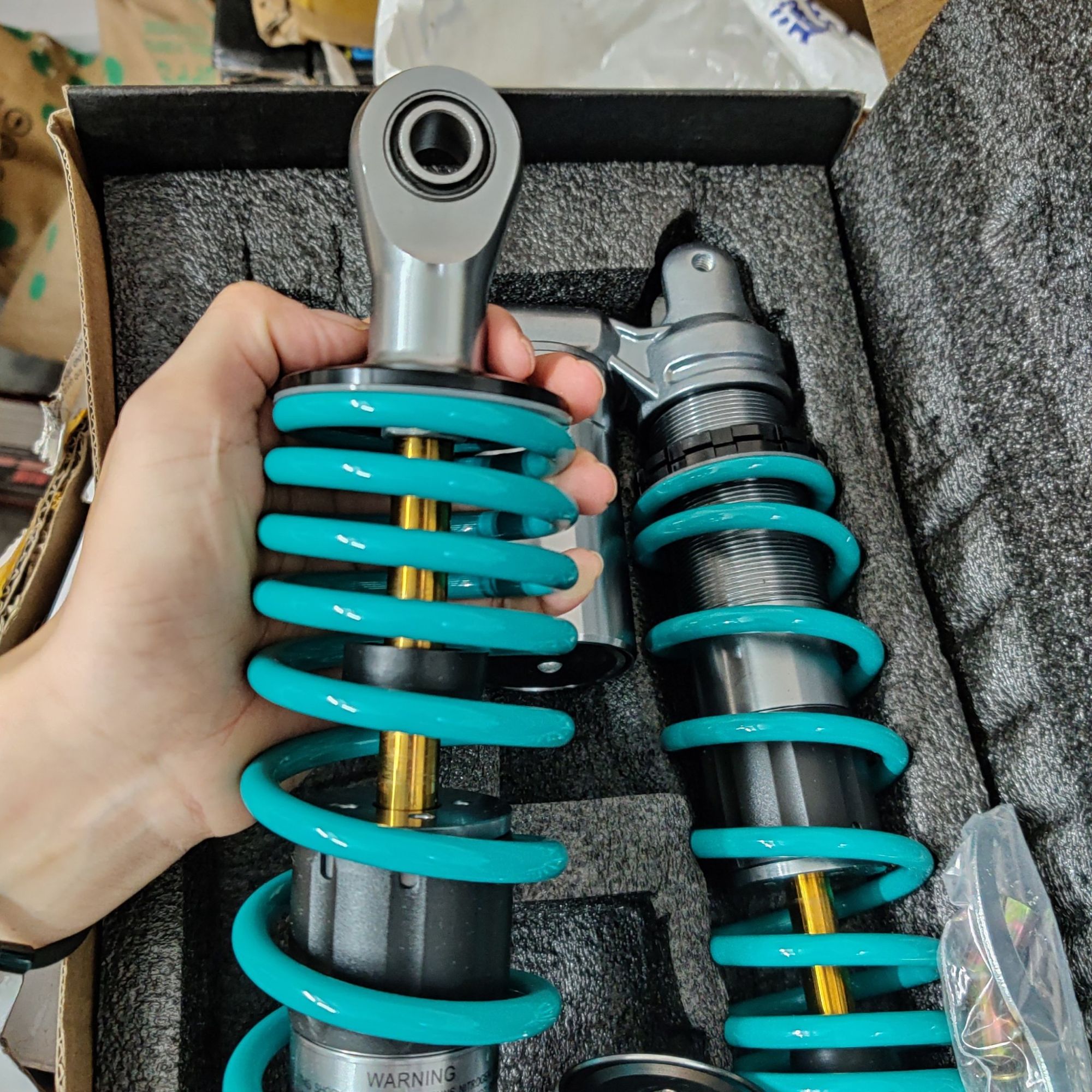 [HCM]phuộc ohlins bình dầu dưới gắn AB nouvo sh ý dylan