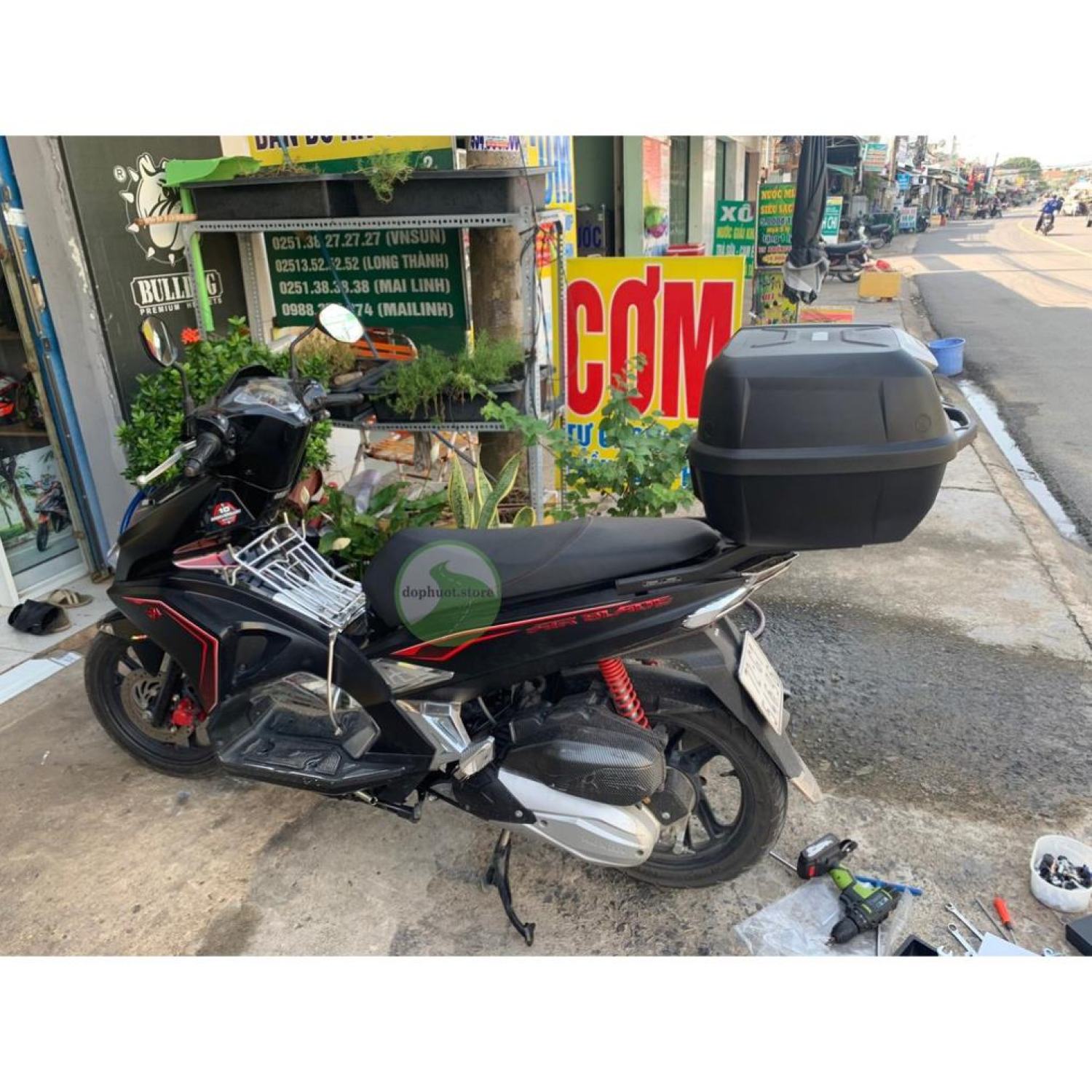Baga givi cao cấp SR xe Airblade (AB) [Hàng chính hãng]
