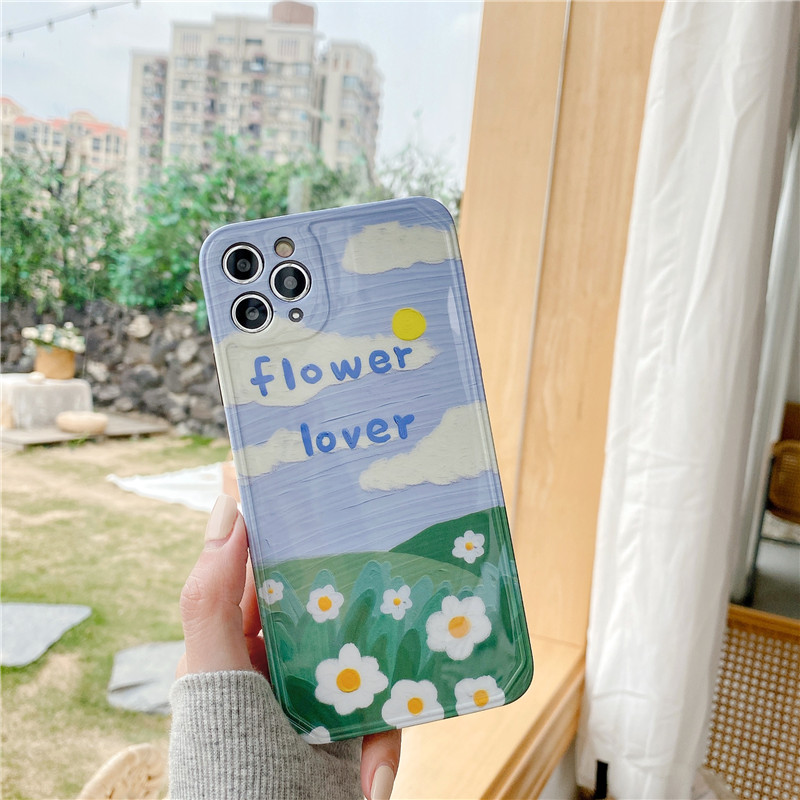 [HCM]Ốp iPhone Flower Lover iPhone 7/8/7Plus/8Plus/X/Xs Max/11/11 Pro/11 Pro Max - ốp iphone