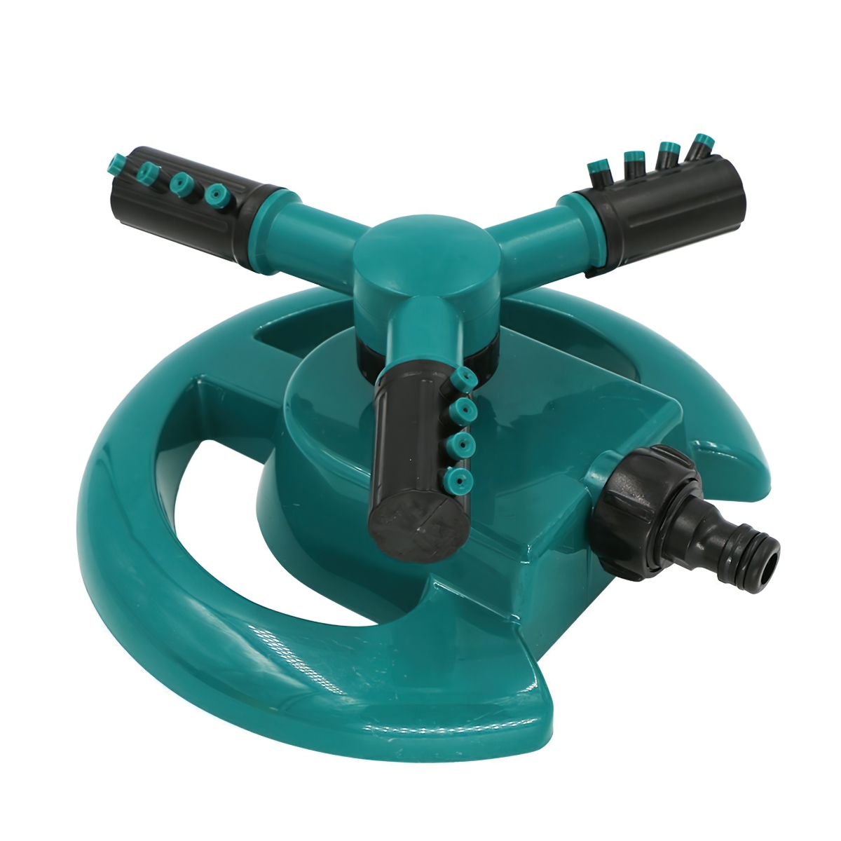 Automatic watering sprinkler rotates 360 degrees