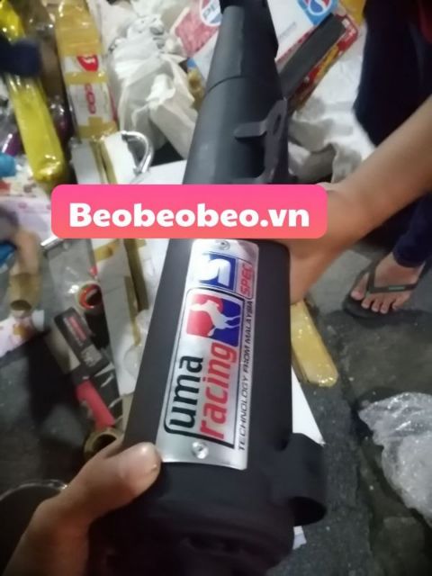 pô xe máy, pô uma dành cho xe exciter 135 5 số được sản xuất tại Sài Gòn (pô móc sài gòn) nổ êm, âm thanh ấm chỉ có tại BeoBeoBeo