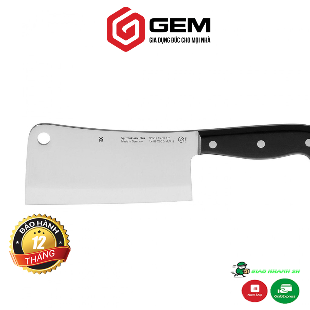 DAO CHẶT WMF SPITZENKLASSE PLUS CÓ LỖ 15CM - Gia Dụng Nước Đức