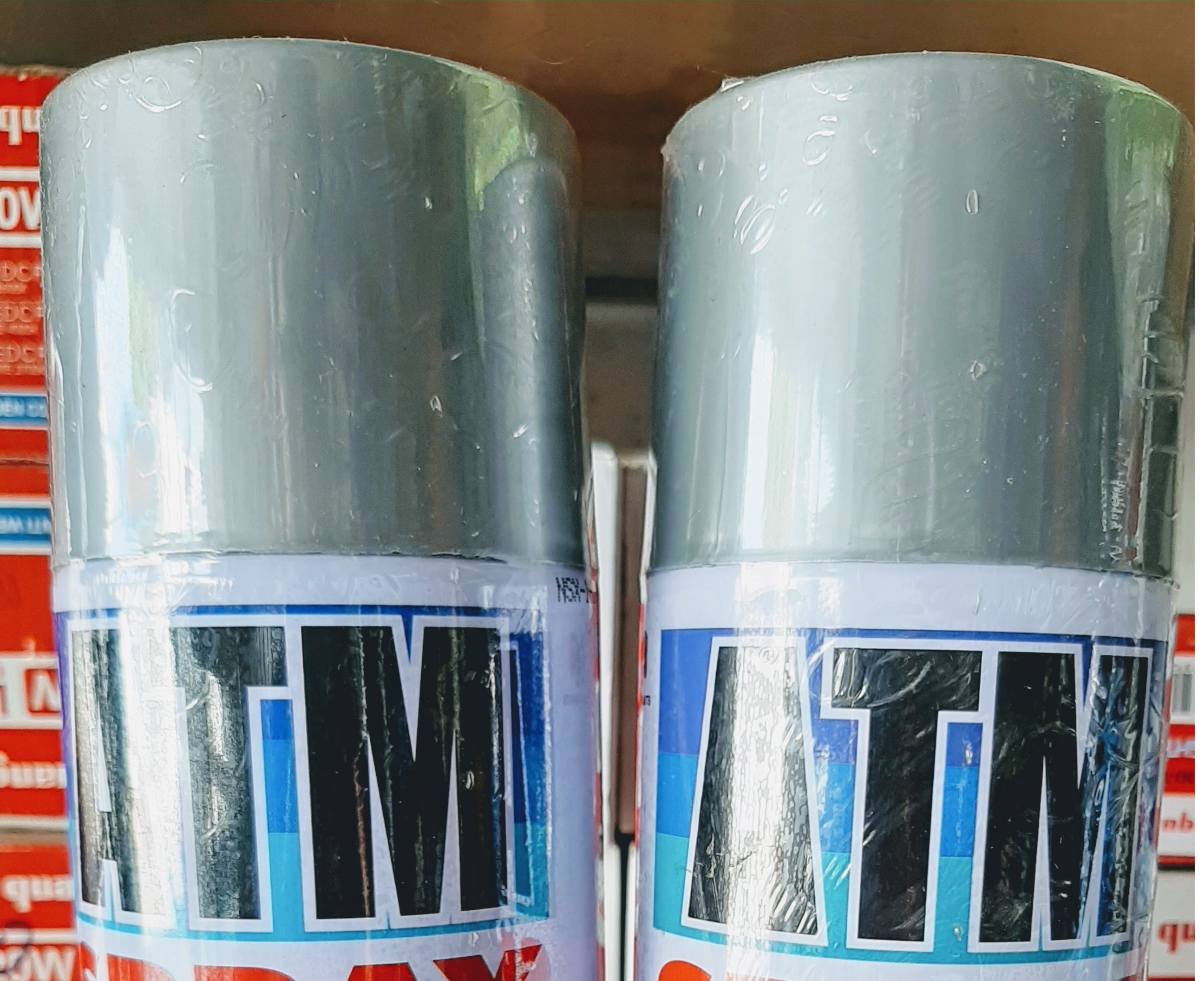 [Chính hãng] SƠN XỊT MÀU BẠC ATM A300 400ml - lưu ý thị trường xuất hiện hàng TQ nhái