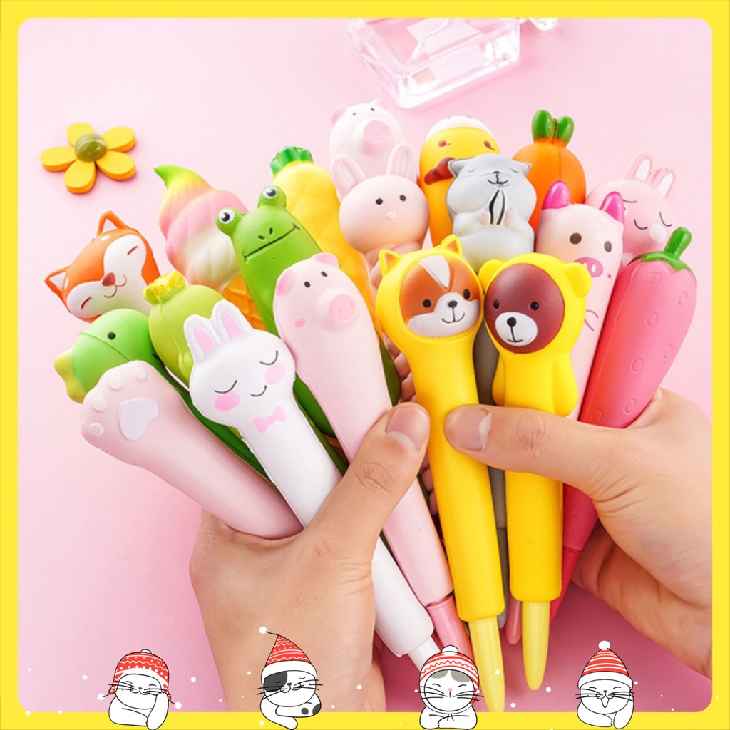 Bút bi nước Squishy