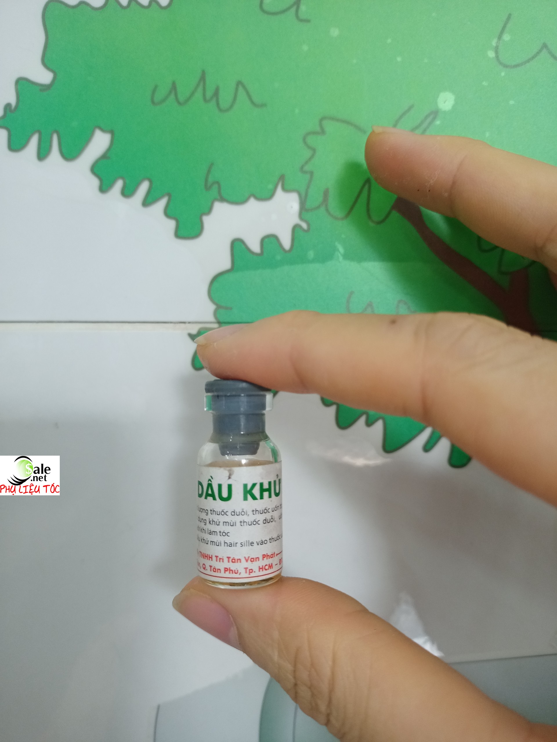 Dung dịch khử mùi MINI cho kem uốn - duỗi - nhuộm