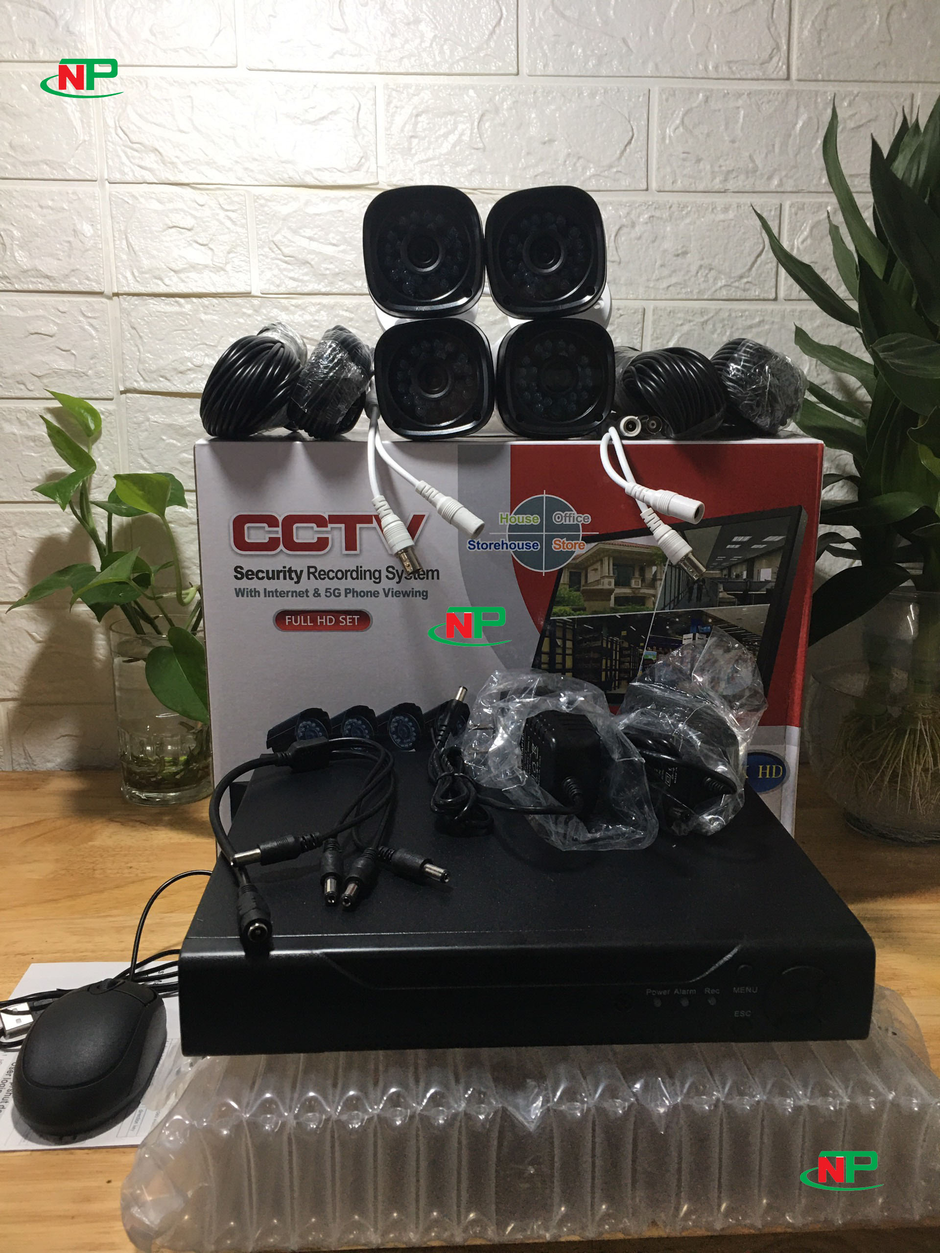 Bộ Kit Camera AHD 2.0Mp Full HD - Siêu nét