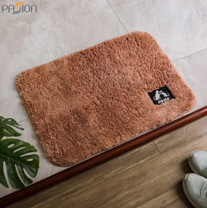 Thảm Cotton Len Siêu Thấm Chống Trơn Trượt Mềm Mịn