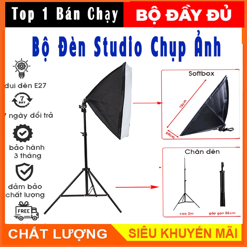 Bộ đèn studio chụp ảnh