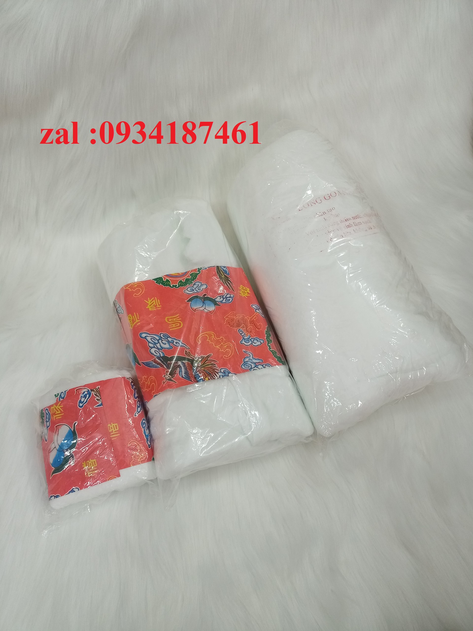 Bông gòn dùng làm nail