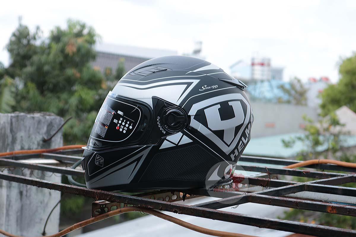 Nón bảo hiểm fullface 2 kính YOHE 970
