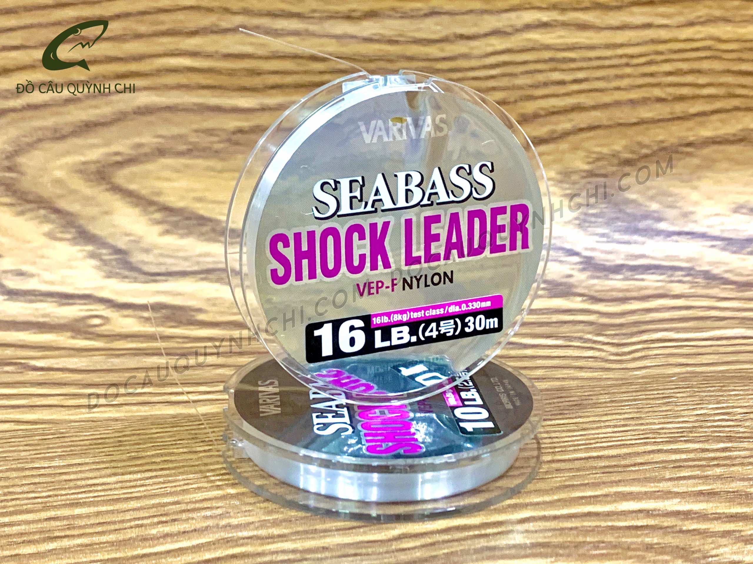 CƯỚC CÂU CÁ VARIVAS 30M: SEABASS SHOCK LEADER (NYLON) [Đồ Câu Quỳnh Chi - Minh HG]