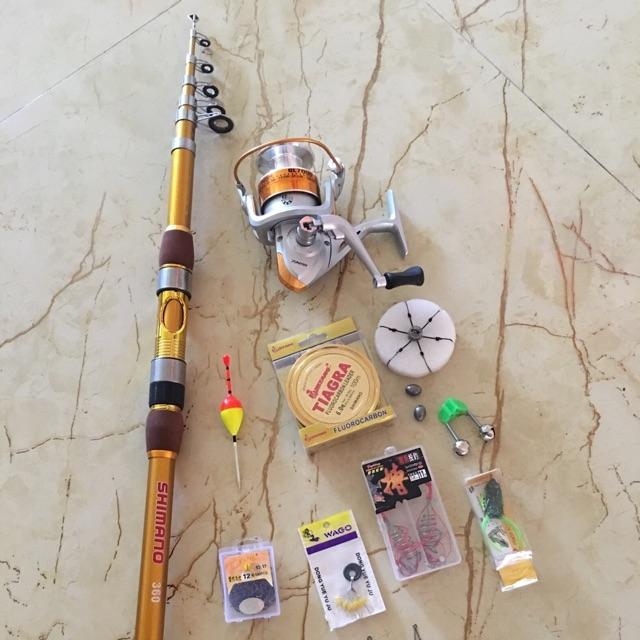 Bộ cần câu shimano ZH - Máy yumoshi BL 6000 tặng phụ kiện ( đồ câu cá Giang Nam ) big sale