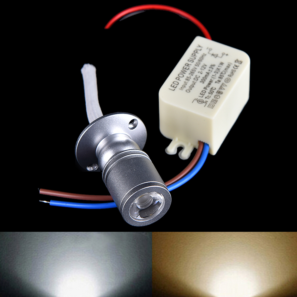 GnR40lil Đèn rọi Mini 1W Đèn trần Led đèn âm trần chiếu sáng tủ