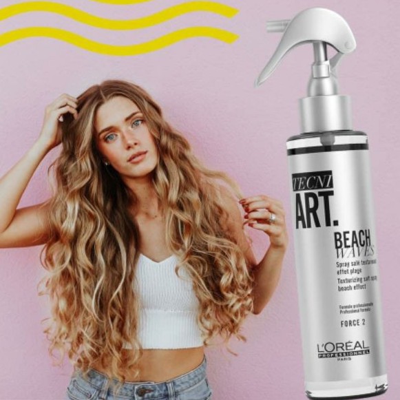 Xịt tạo kiểu sóng lơi Loreal Tecni Art Beach Waves 150ml