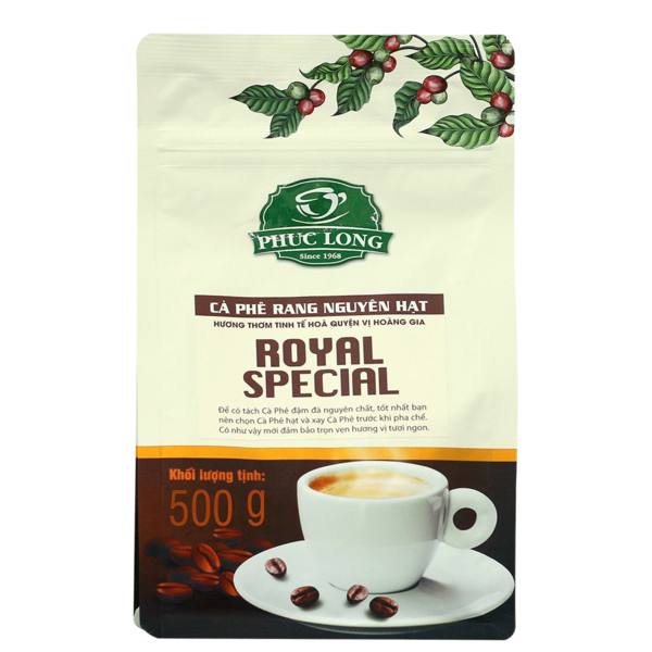 Cà Phê Royal Không Bơ 500GR - Trà Và Cà Phê Phúc Long