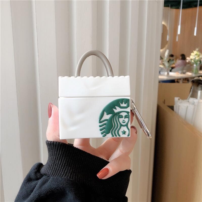 AirPods case hình túi Starbucks