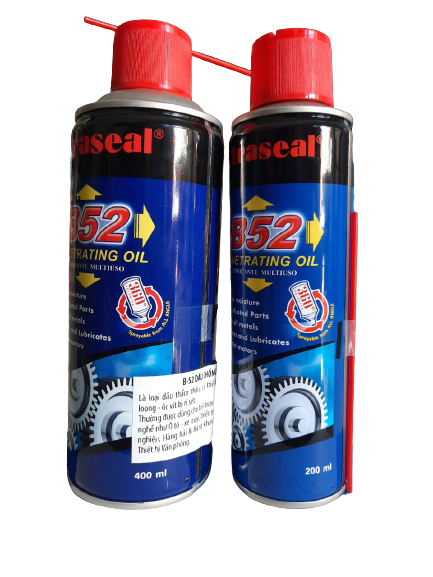 [HCM]Combo 2 BÌNH XỊT TẨY RỈ BÔI TRƠN B52 (400 + 200ml) - Malaysia