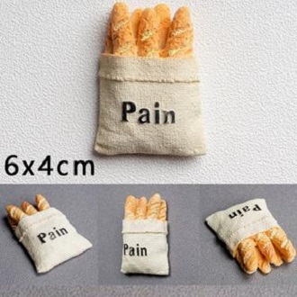 [HÀNG CÓ SẴN] Nam châm hít dán dính tủ lạnh trang trí hình phụ kiện bếp mini