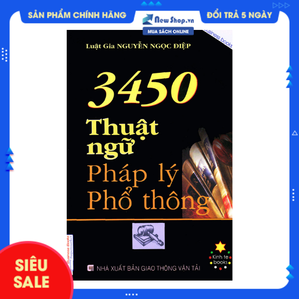 Sách - 3450 thuật ngữ pháp lý phổ thông - newshop