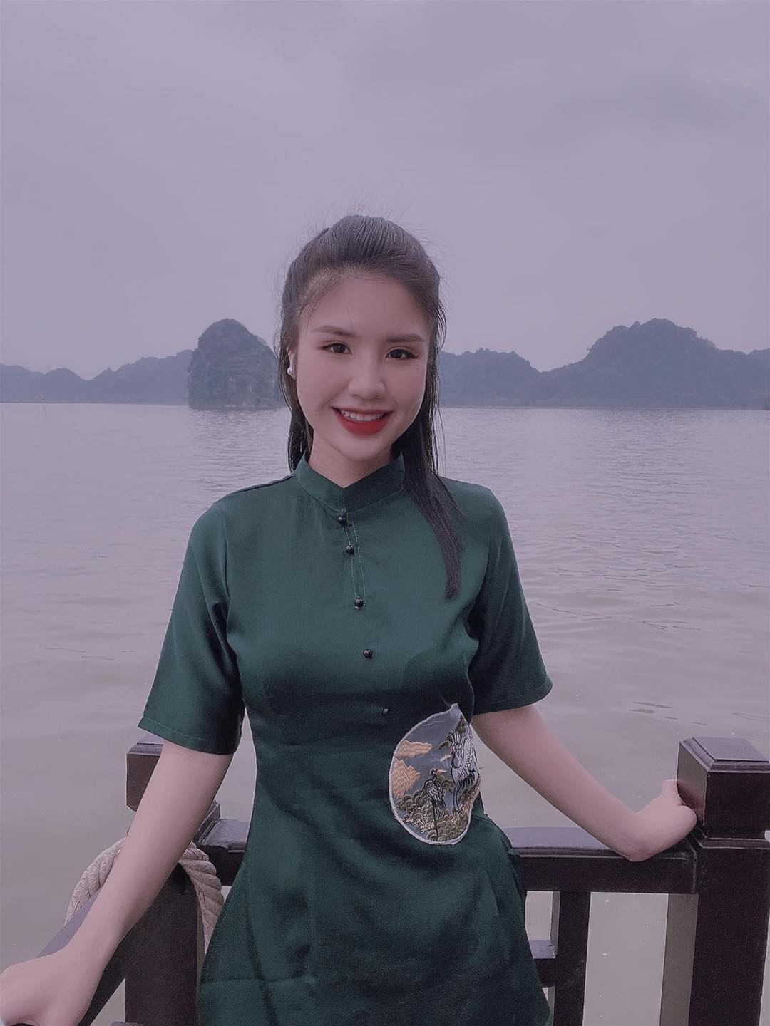 SET ĐỒ LAM ĐI CHÙA CAO CẤP THÊU HẠC