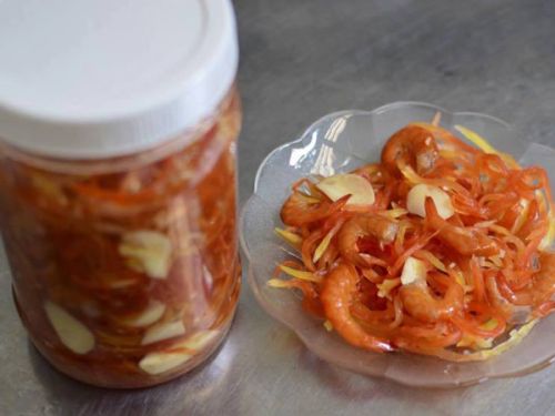 Mắm tôm nhà làm