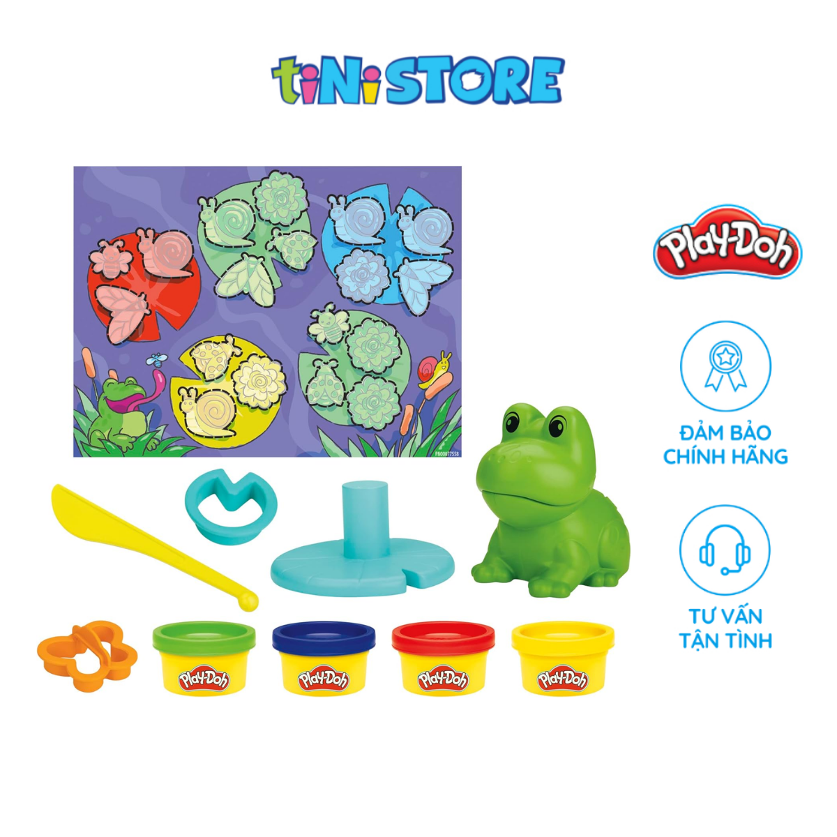 Bộ Đồ Chơi Đất Nặn Với Ếch Con Play-Doh F6926