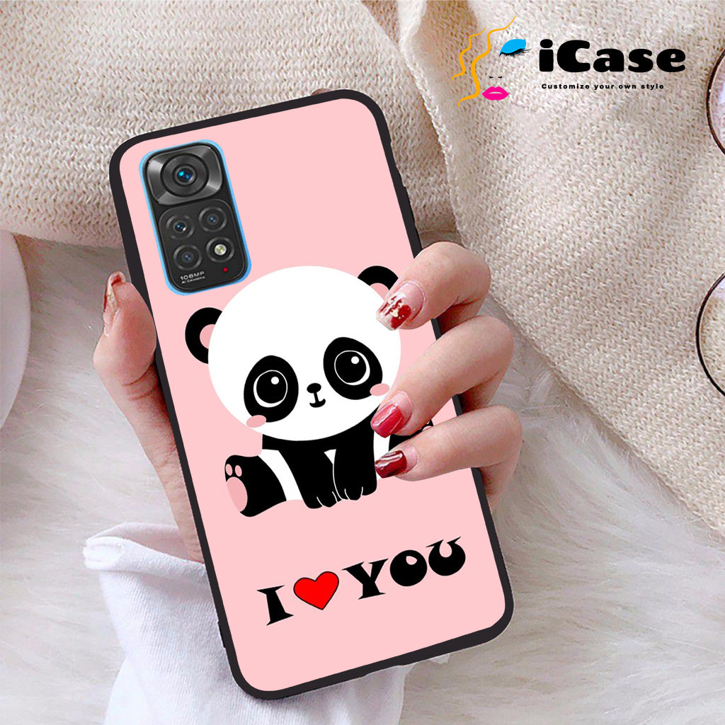 Ốp lưng Xiaomi Redmi Note 11S 4G viền dẻo TPU BST Panda