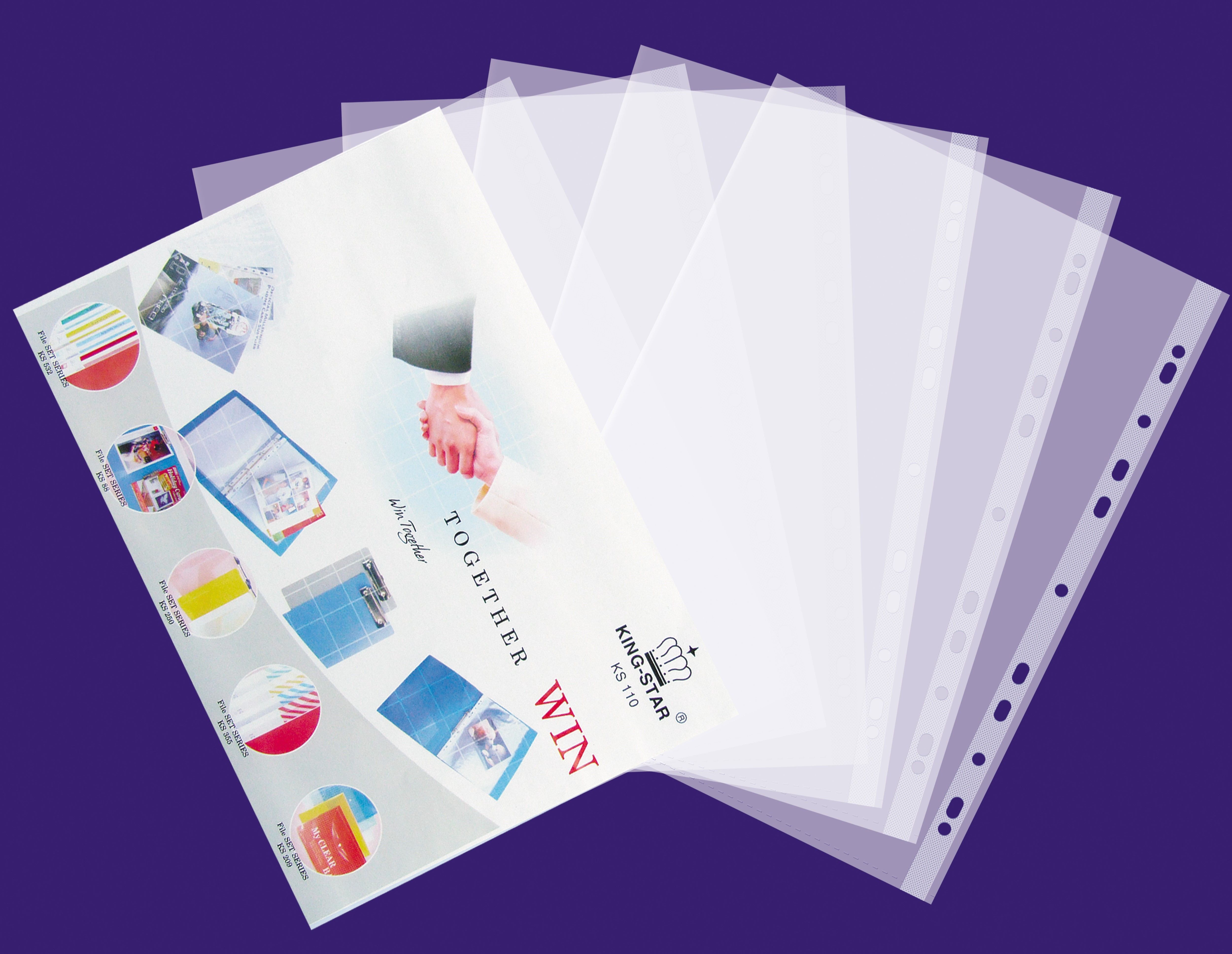 BÌA LỔ MỎNG A4 ( 10 CÁI/XẤP ) - ( 50 CÁI/XẤP )