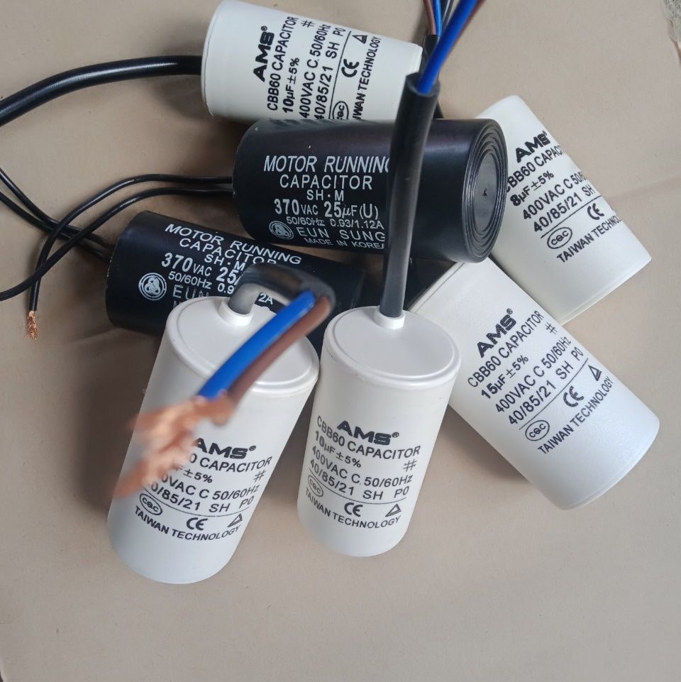 Tụ điện máy bơm nước, động cơ điện xoay chiều