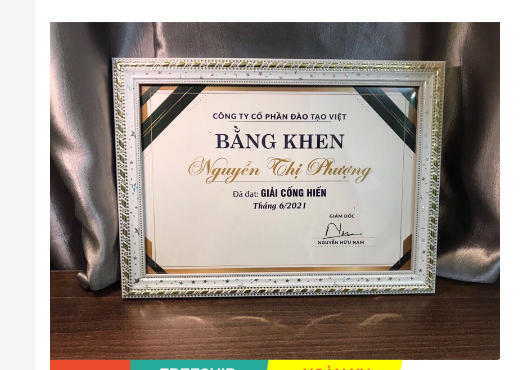 Khung giấy khen a4 sỉ lẻ