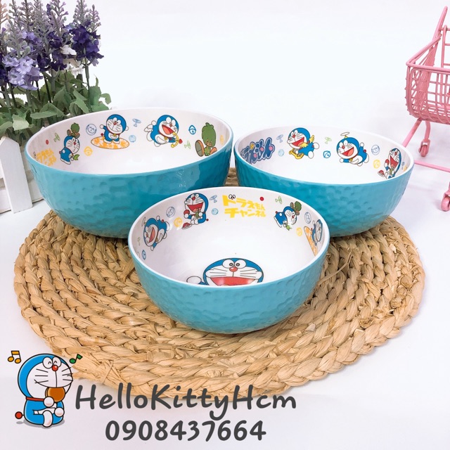 [HCM]Chén Melamin Doreamon