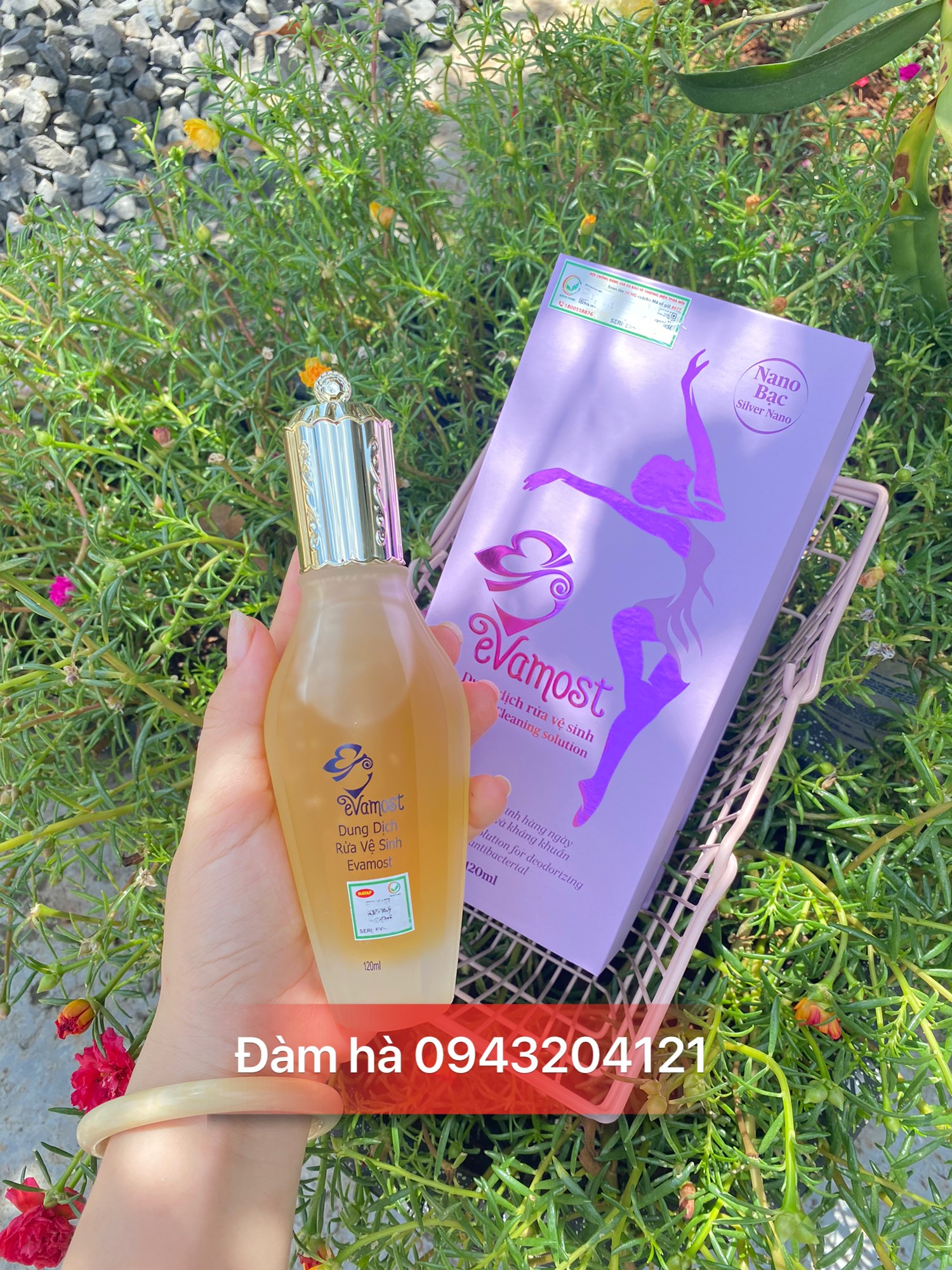[Tem nguyên] Dung dịch vệ sinh phụ nữ Evamost premium