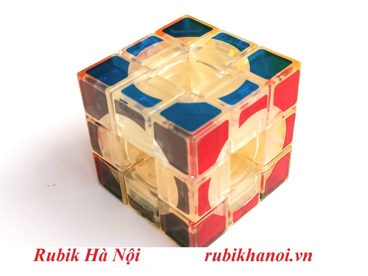 Rubik 3x3. LanLan Void Hole Transparent Phiên Bản Giới Hạn
