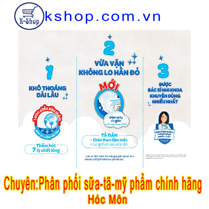 [HCM]Tã quần Huggies size M – 22 miếng (6-11kg) Đệm mây co giãn