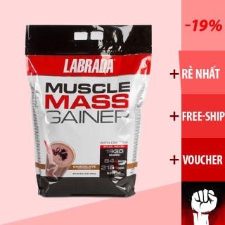 [HCM]Labrada Muscle Mass Gainer Sữa Whey Tăng Cân Tăng Cơ 5.4kg - Chính Hãng 100% - Muscle Fitness thumbnail